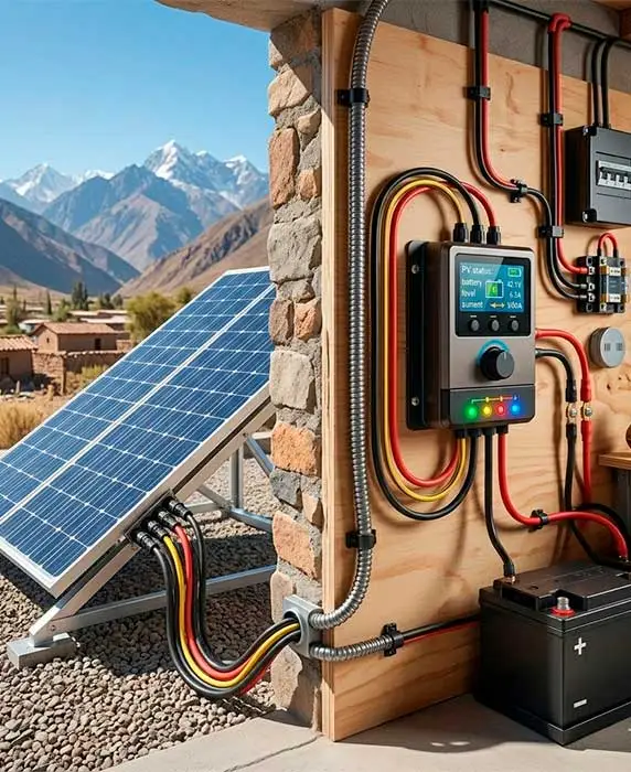funcionamiento controlador solar en sistemas fotovoltaicos