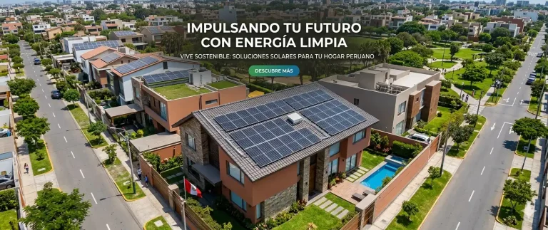 Cantidad de paneles solares necesarios para una vivienda en Perú